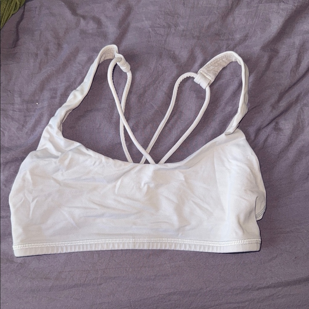 lululemon athletica White Sports Bra